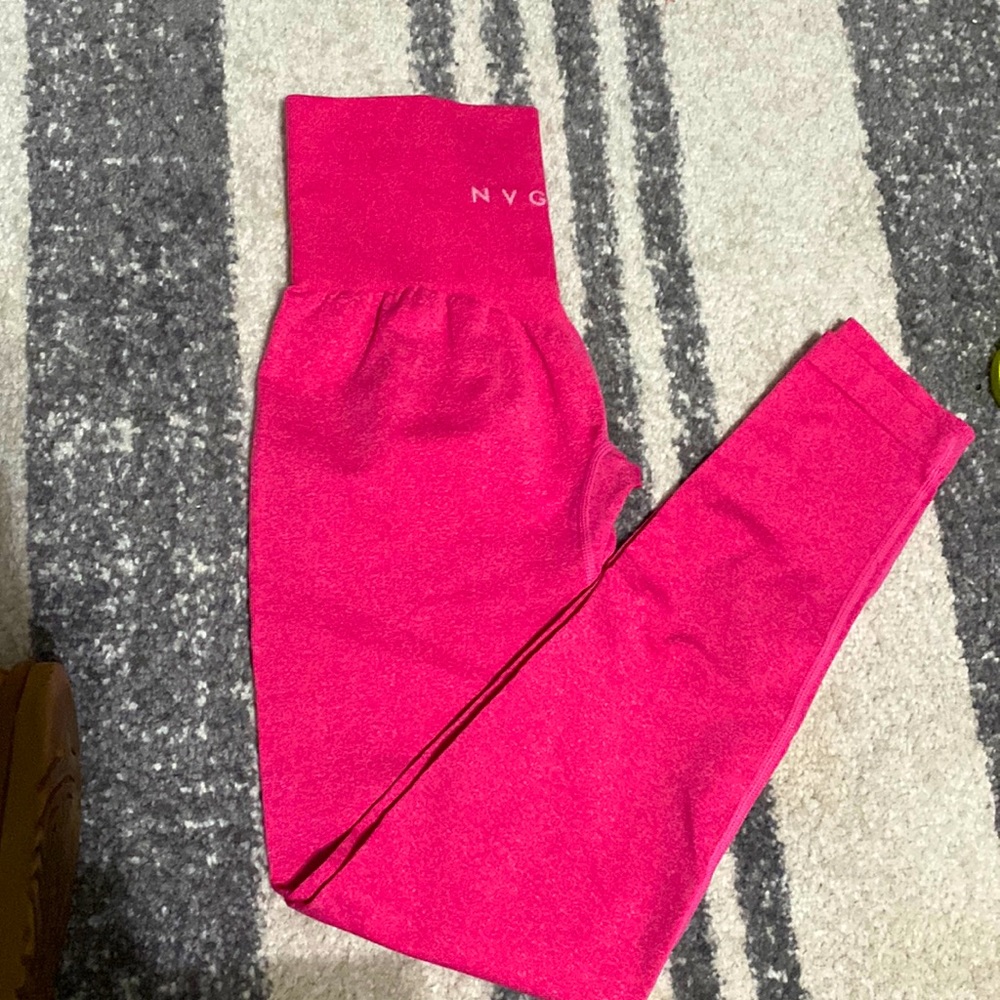 Hot pink leggings